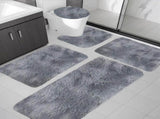 5Pc Bath Mats for Bathroom, Quick-Dry Bathroom Rugs Sets Washable Non-Slip Bath Mat Ultra Soft V1189-LWWAL-20260325-01106