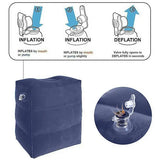 Replacement Airplane sleeping footrest pillow children resting pillow on airplane car, Made of Pvc, V1189-LC-QP-00190