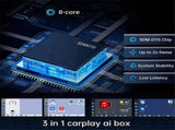 Smart Car AI Box Android 13.0, 232GB Wired to Wireless CarPlay Adapter V1263-JX-5125