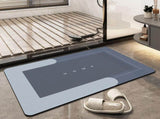 4pcsSuper Absorbent Bath Mat, Quick-drying Bathroom Mats, Super Absorbent Living Room Floor Mat , V1370-AZ4-06872