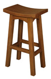 Tokyo Solid Mahogany Timber Barstool V199-BR077WDLP