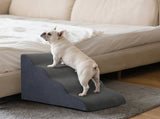 Pawz 4 Steps Pet Stairs Dog Ramp High Density Foam Grey PT1284-4