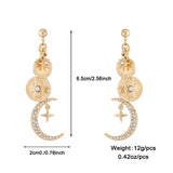 Celestial Magic Jewelry Set - Gold Tone Iron and Zinc Alloy V888-ELOSUNG56174-4