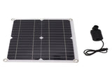 Solar Water Pump Kit Water Fountain Flower Irrigation Pump DC12V 22W with 100W Solar Panel V1294-YM0901-3114230091011
