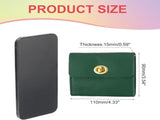 Small Leather Wallets for Women with Metal Buckle, Stylish Card Holder Wallet Case Coin Purse Cash V1259-DP01-A-5218