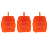 3pcs Plastic Feed Shovel Handheld Feeding Scoop Feed Ladle Portable Feeding Tool for Livestock V1294-YM0901-3111240237311