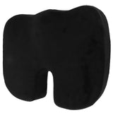 Office Chair Cushions Polyester Black Non Slip Bottom Comfortable Chair Pad for Computer Desk V1294-YM0901-3111230253311