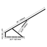 Bed Lift, 1500x2000mm Compatible Extra-large Size 140kg Load Bearing, DIY Wall Bed Mechanical V952-CXSJQ1500MM1A79I8V0