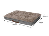 PaWz Dog Calming Bed Pet Cat Removable L Khaki Large PT1058-L-KH