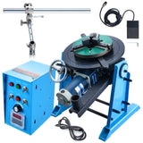 VEVOR Rotary Welding Positioner 50KG, 0-90&deg; Welding Positioning Turntable Table 0.5-6RPM 120W, with V952-HJBWJX50KG12BUA9MV3