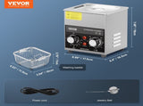2L Ultrasonic Cleaner with Heater Timer & Basket, Professional Digital Sonic Cavitation Machine, 60W V952-XNKZCSBQXJ2L7F8OCV3