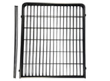 YES4PETS 4 Panel 120 cm Heavy Duty Pet Dog Cat Rabbit Exercise Extension Playpen Puppy Rabbit Fence V278-1-X-HPL120-4-A