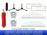 Replacement Accessory Kit Compatible with Roborock G10S S7 MaxV Ultra - 11-in-1tenance Set with V1259-DROP01-ROBOT-01-G10S-SET