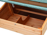 Furtastic Large Wooden Chicken Coop Rabbit Hutch Nesting Box Fir Wood WCC-JOY-004-LHN