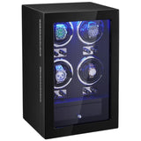 Watch Winder, Watch Winder for 4 Men's and Women's Automatic Watches, with 4 Super Quiet Japanese V952-SBZDSLH4Z000JJWPBV3
