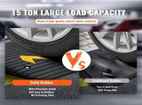 Upgraded Rubber Threshold Ramp, 8.9 cm Rise Door Ramp with 1 Channel, Natural Rubber Car Ramp with V952-XBLYPDGB1355X9T5NV0