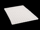 DreamZ Throw Blanket Fluffy Bubble Sofa Blanket Washable 150x200cm White BK1026-150X200-WH-AU