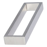 Stainless Steel Towel Rack Bathroom Towel Holder Wall Mounted Towel Bar Square Thicken Towel Hanger V1294-YM0714-3112210098511
