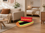 Large Dog Bed Shaped Crate Pad Cotton Soft Rest, Cat Beds For Indoor Cats Small Kitten Plush Cozy V1192-AZ-W-35128