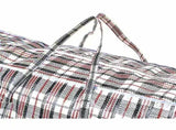 48x Large Stripe Bag Packing Storage Strip Zip Shopping Travel Check House Moving 78cm x 90cm x 25cm V563-H0-206-48PCS
