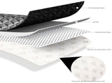3D Airflow Gel Car Seat Cushion & Backrest Set - Summer Cool Pad with Ventilation, Massage Support, V1369-AZ3-W-10088