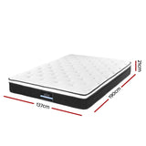 Giselle Bedding 21cm Mattress Euro Top Double MATTRESS-0505-BET21-D