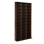 Artiss Bookshelf CD Storage Rack - BERT Brown CD-SHELF-ES-AB