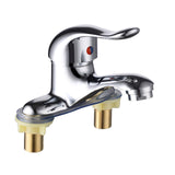 Bathroom Faucet, 2-Hole Mixer Tap, Heavy Duty Single Bathroom Sink Faucet, 2 Hole Single V1189-LWWAL-20260401-06084