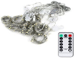 3x3 m 300LED Curtain String Light USB Remote Control Lamp Christmas Wedding Party Decoration V1294-YM0901-3119200126111