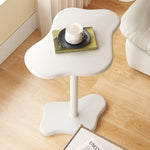 SOGA 2X 42x28cm White Minimalist Cloud Shaped Table Durable Stylish Accent for Home Dcor SIDETAB42X2