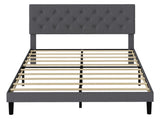 Levede Bed Frame Upholstered Platform Mattress Base Double BF1080-D-AU