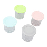 4Pcs Plastic Ice Cream Cans Replacement for Ninja NC299AMZ NC300s Series Creami Ice Cream Makers V1294-YM0703-3113230124811