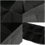 17-Gallon Garden Planter Bags Fabric Pots Container for Nursery Garden and Planting Black V1369-AZ3-W-21149