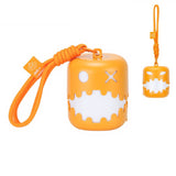 Dual-Expression Halloween Pumpkin Night Light with 7 Modes, Pull-String Control, and Rechargeable V1341-ZY-LHA5W2PK-2PCS