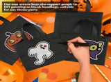 80 Pack Non Woven Party Favor Bag 9.8'' Reusable Tote Bags Bulk with Handles for Birthday Supplies V1259-DP01-A-1198