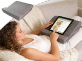 Comfortable Reading Pillow, Multi Angle Tablet and Phone Stand, Ideal for Napping, Reading, Travel, V1192-AZ-W-24271