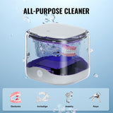 VEVOR Ultrasonic Cleaner for Dentures 200ML Retainer Cleaner Machine with UV V952-JYCSBQXJ30W2VEF9YV3
