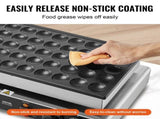 Mini Dutch Pancake Maker, 50PCS 43mm Diameter Dorayaki Baker Machine, 1700W Commercial Electric V952-SYJBJDP50KF0N6CCCV3