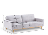 Comforro Willow 2 Seater Compressed Sofa V1158-SF-LM2442-25-2S-LGY