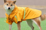 Pet Raincoat Outdoor Waterproof Dog Poncho for Small and Medium Dogs - Orange V1263-JX-6218-6