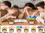 6 Pcs Christian Gift for Women Faith Scripture Religious Positive Handmade Crochet Doll with Bible V1259-DP01-A-4806