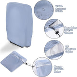 2 pcs Folding Lounger Cover, Windproof Anti-Uv Waterproof Folding Garden Chair Covers, Garden V1188-MS-227-0734