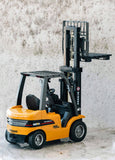 110 Scale 2.4G 8-Channel Metal Remote Control Forklift Construction Vehicle with Lifting Function & V196-1577
