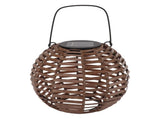 Rattan Solar Lantern Outdoor LED Hanging Lantern Waterproof Landscape Decorative Lamp for Garden V1294-YM0710-3119230151311