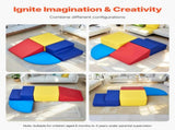 Climbing Toys, 4-Piece Set, Foam Toys for Toddlers 6 Months to 3 Years Old, PU Leather V952-PMWJTZBDQKBD5XYDEV0