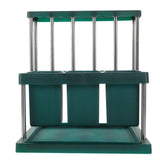 Multi-Functional Green Cutlery Organizer for Kitchen Countertop V1369-AZ3-W-18195