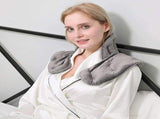 Heated microwavable Neck and Shoulder Wrap - Herbal Hot/Cold Deep Penetrating Weighted Herbal V1369-AZ3-W-01573