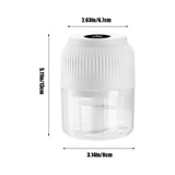 JWDX Food Blender Clearance, Electric Garlic Chopper Meat Grinder Portable Mini Food Processor V1189-LWWAL-20260325-01910