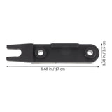 4Pcs Roof Box U-Bolt Clamps Rooftop Cargo Carrier Rack Bolts Internal U-Bracket Clips V1369-AZ3-W-15706