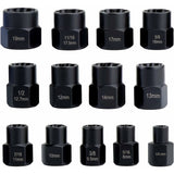 Socket wrench sets, nut extractor, socket for damaged bolts V1237-ZY-203-4915